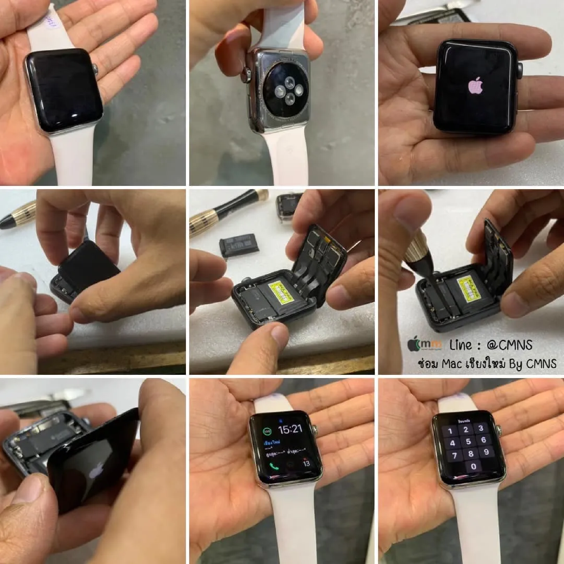 Apple Watch Repair - Apple Watch Series 3 Battery Replacement (Fixing Battery Drain) Model -