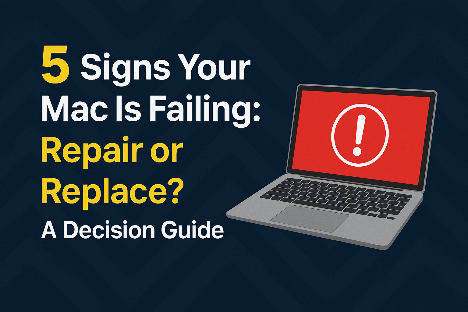 5 Signs Your Mac Is Dying: Repair or Replace? Your Decision Guide