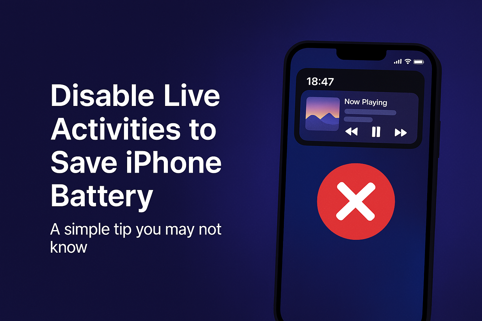 Main image for Disable Live Activities to Save iPhone Battery – A Simple Tip You May Not Know